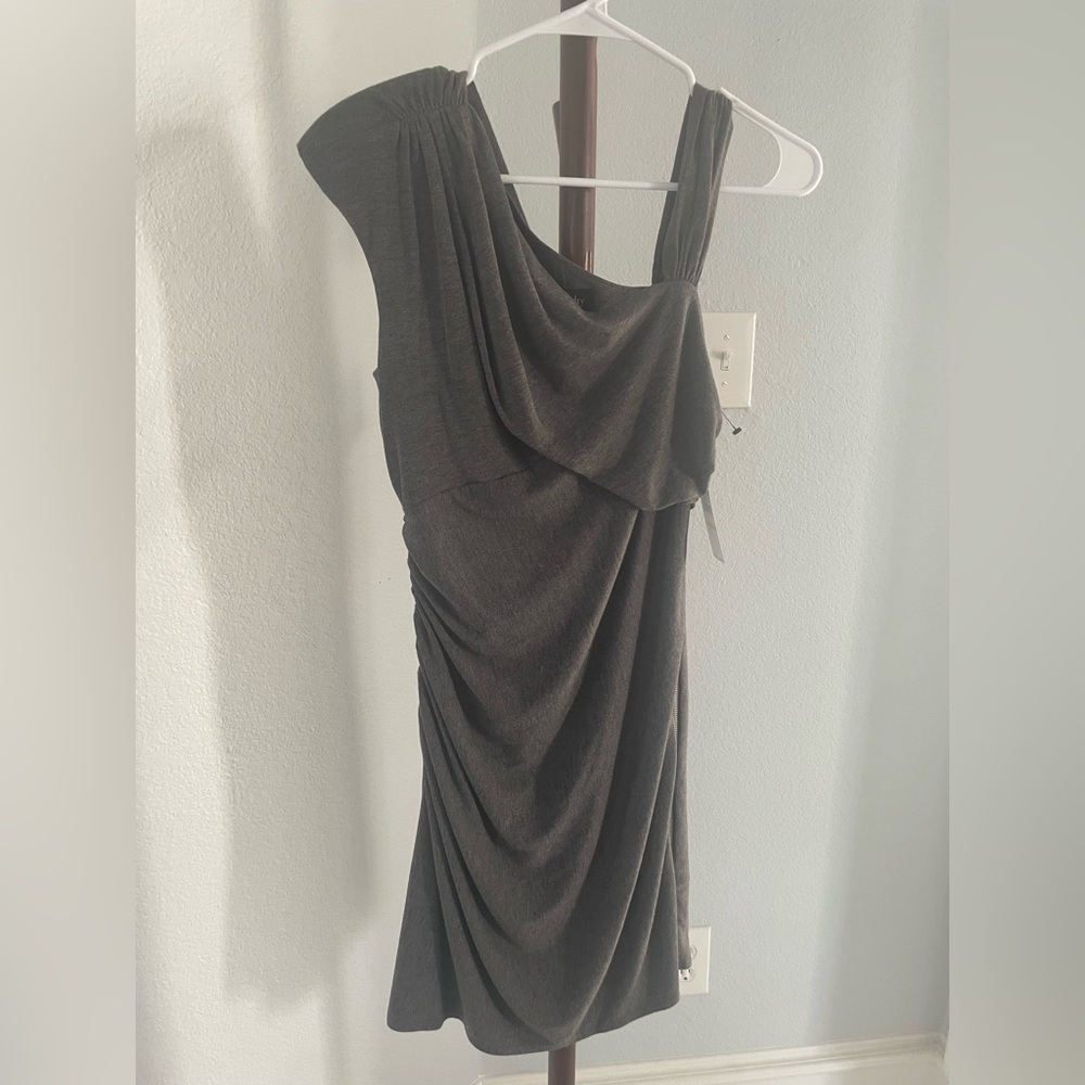Laundry By Shelli Segal Gray Dress